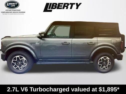 Carbonized Gray Metallic 2021 Ford Bronco Outer Banks