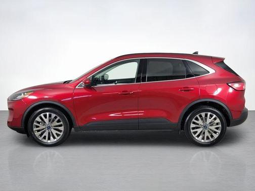 Rapid Red Metallic Tinted Clearcoat 2022 Ford Escape Titanium