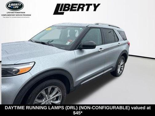 Silver Metallic 2023 Ford Explorer Limited