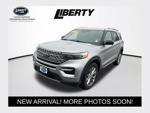 Silver Metallic 2023 Ford Explorer Limited