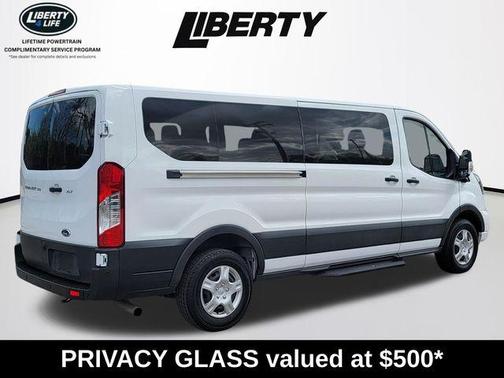 Oxford White 2023 Ford Transit-350 XLT