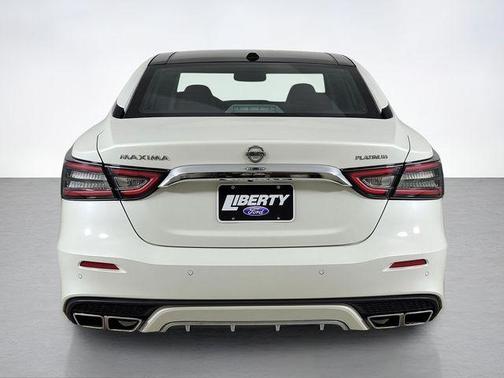 White 2020 Nissan Maxima 3.5 Platinum