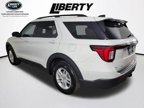 White Metallic 2026 Ford Explorer Active