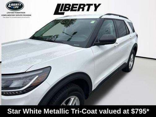 White Metallic 2026 Ford Explorer Active