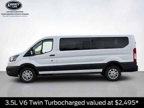 Oxford White 2024 Ford Transit-350 XL