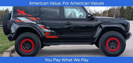 Shadow Black 2026 Ford Bronco Raptor