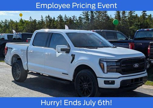 Star White Metallic Tri-Coat 2026 Ford F-150 Lariat