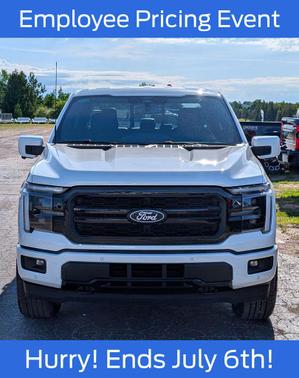 Star White Metallic Tri-Coat 2026 Ford F-150 Lariat