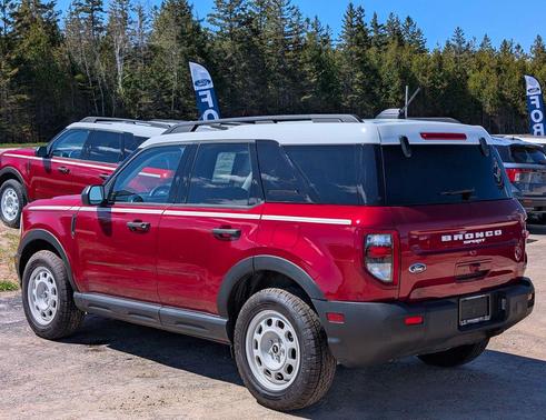 Ruby Red Metallic Tinted Clearcoat 2025 Ford Bronco Sport Heritage