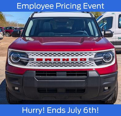 Ruby Red Metallic Tinted Clearcoat 2025 Ford Bronco Sport Heritage