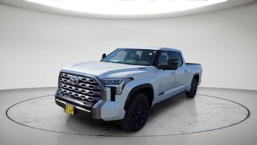 White 2026 Toyota Tundra Hybrid Platinum