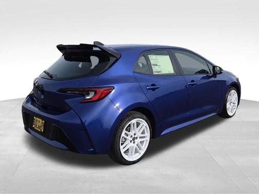 Blue 2026 Toyota Corolla Hatchback SE