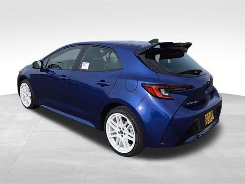 Blue 2026 Toyota Corolla Hatchback SE