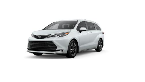 White 2026 Toyota Sienna Platinum 7 Passenger