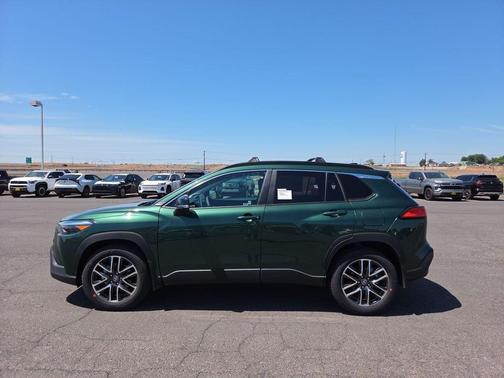 Green 2026 Toyota Corolla Cross XLE