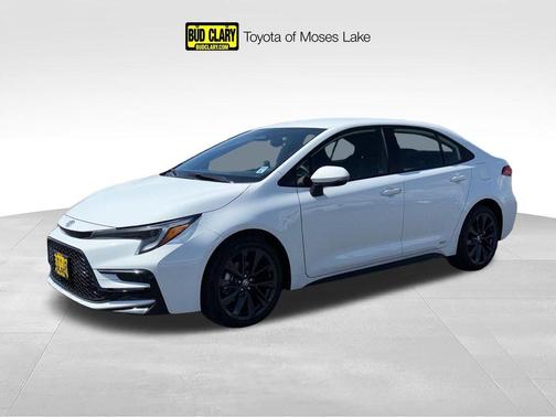 White 2026 Toyota Corolla Hybrid SE