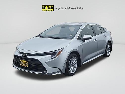 Gray 2026 Toyota Corolla Hybrid XLE