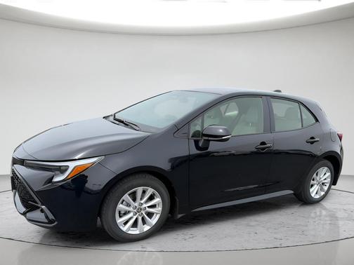 Black 2026 Toyota Corolla Hatchback SE