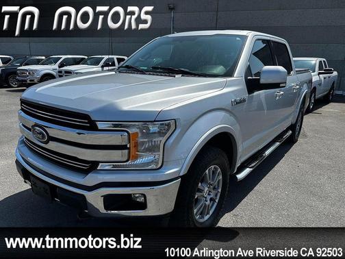 Ingot Silver Metallic 2018 Ford F-150 Lariat