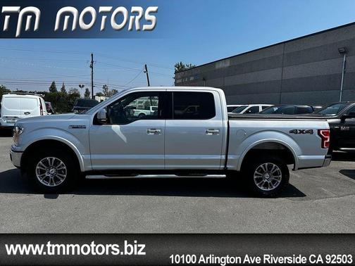 Ingot Silver Metallic 2018 Ford F-150 Lariat