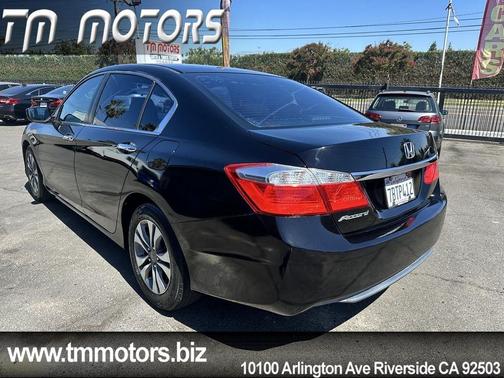 Crystal Black Pearl 2013 Honda Accord LX