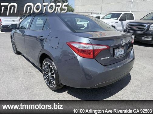 Slate Metallic 2016 Toyota Corolla S