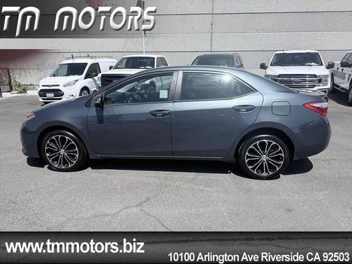 Slate Metallic 2016 Toyota Corolla S