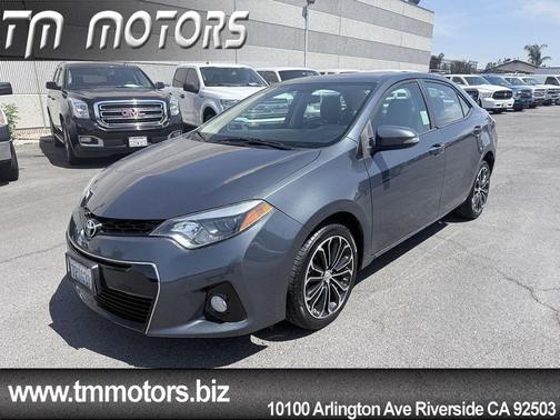 Slate Metallic 2016 Toyota Corolla S