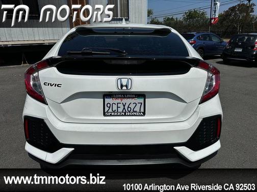White Orchid Pearl 2018 Honda Civic LX