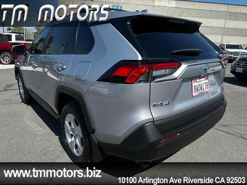 Silver Sky Metallic 2021 Toyota RAV4 Hybrid XLE