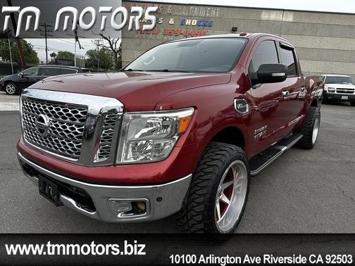 Cayenne Red 2017 Nissan Titan SV