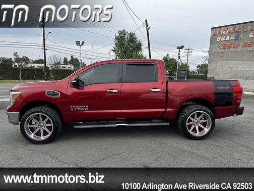 Cayenne Red 2017 Nissan Titan SV