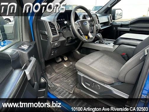 Lightning Blue 2018 Ford F-150 XLT