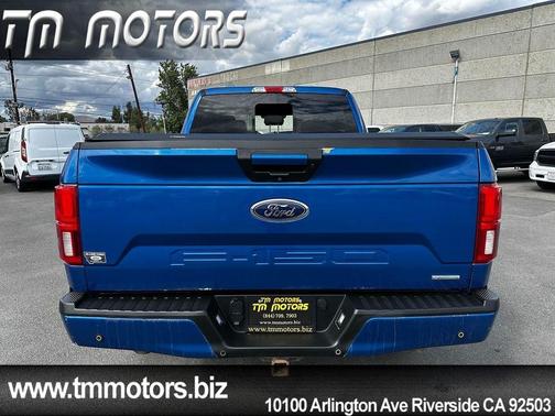 Lightning Blue 2018 Ford F-150 XLT