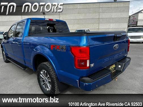 Lightning Blue 2018 Ford F-150 XLT