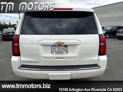 White Diamond Tricoat 2015 Chevrolet Suburban 1500 LTZ