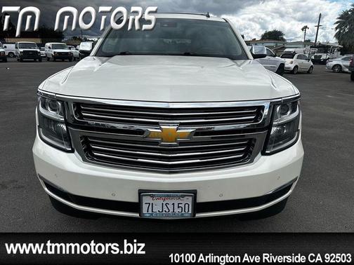 White Diamond Tricoat 2015 Chevrolet Suburban 1500 LTZ