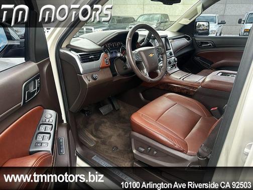 White Diamond Tricoat 2015 Chevrolet Suburban 1500 LTZ