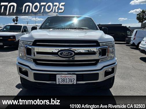 Oxford White 2018 Ford F-150 XLT