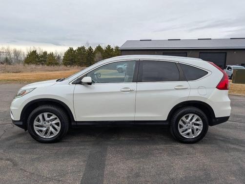 White Diamond Pearl 2015 Honda CR-V EX-L