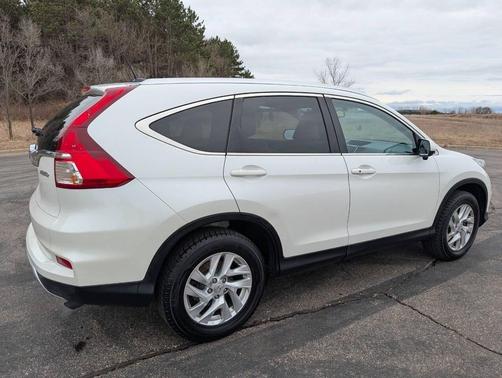 White Diamond Pearl 2015 Honda CR-V EX-L