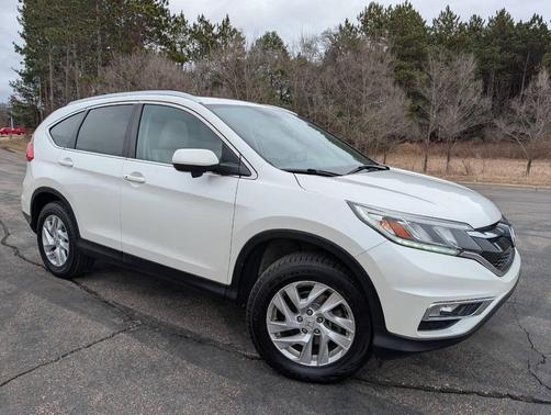 White Diamond Pearl 2015 Honda CR-V EX-L