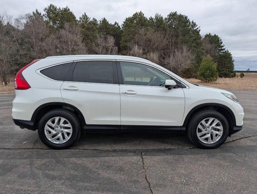 White Diamond Pearl 2015 Honda CR-V EX-L