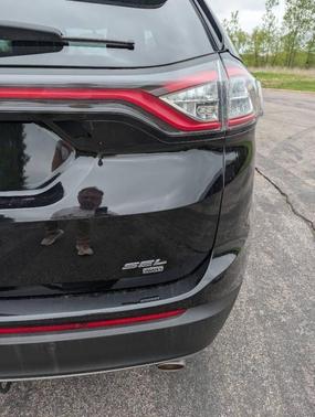 Shadow Black 2017 Ford Edge SEL