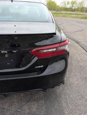 Midnight Black Metallic 2021 Toyota Camry XSE