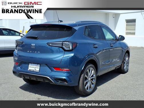 Ocean Blue Metallic 2026 Buick Encore GX Avenir