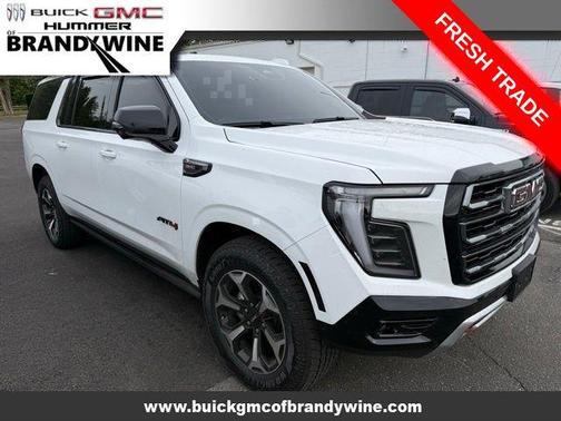 Summit White 2026 GMC Yukon XL 4WD AT4