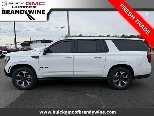 Summit White 2026 GMC Yukon XL 4WD AT4