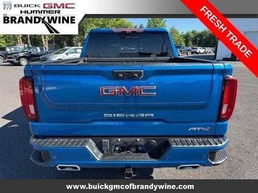 Dynamic Blue Metallic 2022 GMC Sierra 1500 AT4