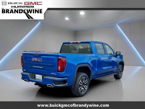 Dynamic Blue Metallic 2022 GMC Sierra 1500 AT4
